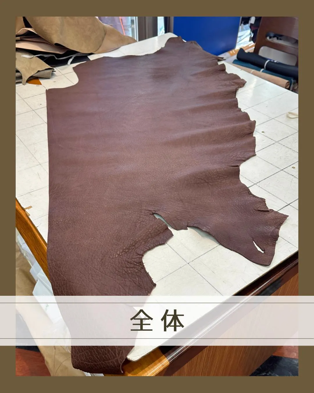 この革、記録として投稿します！